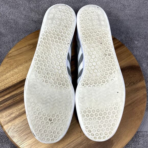 Adidas Gazelle Men's Size 12.5 Gray Suede Leather Low Shoes Sneakers BB5480 - Picture 6 of 9